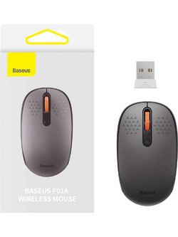 Baseus F01B Ασύρματο Bluetooth Ποντίκι Grey
