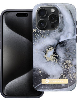 FORCELL F-PROTECT Mirage συμβατό με MagSafe για IPHONE 15 PRO μαρμάρινη ομίχλη