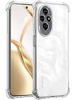 Techsuit Shockproof Clear Silicone - θήκη για Honor 200 - Διάφανο