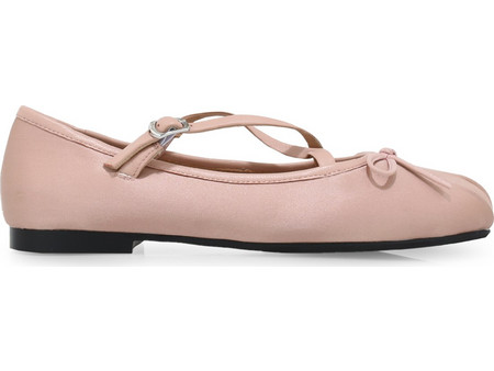 ALESSANDRA BRUNI ΜΠΑΛΑΡΙΝΕΣ T170085619E5 - NUDE ΜΕΤΑΞΙ T170085619E5-PINK SILK