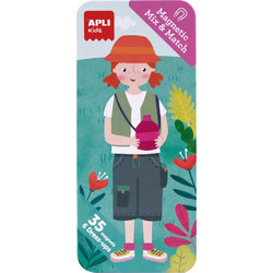 APLI Μαγνητικό Σετ Mix & Match Tropic