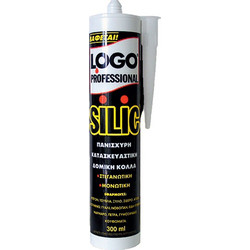 LOGO PROFESSIONAL SILIC ΚΑΤΑΣΚΕΥΑΣΤΙΚΗ-ΔΟΜΙΚΗ ΚΟΛΛΑ 300ml ΔΙΑΦΑΝΗ