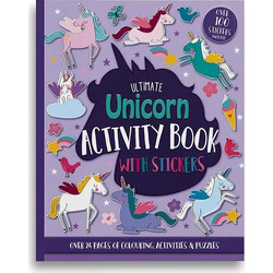 Βιβλίο Ζωγραφικής & Αυτοκόλλητα Eurowrap Unicorn 24Φύλλα