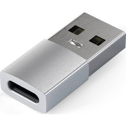 Satechi Aluminum Type-A to Type-C USB Adapter Silver