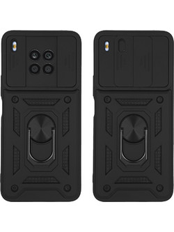 Sonique Ring Armor CamPro Θήκη (Honor 50 Lite / Nova 8i) Μαύρο