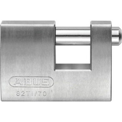 Abus 82Τi/70 Titalium Λουκέτο Πείρου (Τάκος) Με Ατσάλινο Πείρο 70mm Silver