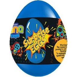 Αυγο Εκπληξη Luna Toys 2 Σχέδια - 1 τμχ (000622537)