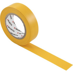 Wurth Μονωτική Ταινία Κίτρινη Πλάτους 15mm / Μήκους 10m (0985107)