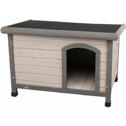 Trixie Classic Kennel Σπιτάκι Σκύλου Ξύλινο Εξωτερικού Χώρου Μπεζ 85x58x60cm