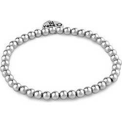 CHARMIT Stretch Bead Βραχιόλι Ασημί