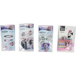 Κλιπ Μαλλιων (Hair Clips & Elastics) 4 Σχέδια - 1 τμχ (8715409162953)