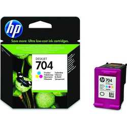 HP 704 C/M/Y Μελάνι Εκτυπωτή Inkjet CN693A