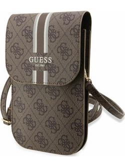 Guess Τσάντα GUWBP4RPSW καφέ/brown 4G Stripes