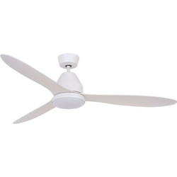 Beacon Lucci Air Whitehaven Ανεμιστήρας Οροφής 142cm 35W με Φως & Τηλεχειριστήριο Λευκός