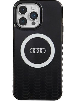Audi IML Big Logo MagSafe case for iPhone 14 Pro Max - black