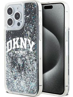 DKNY Liquid Glitter Big Logo Case Black (iPhone 13 Pro Max)