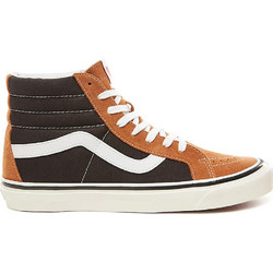 Vans Suede Anaheim Factory Sk8-Hi 38 Ανδρικά Sneakers Μαύρα Καφέ VN0A38GFUQ2