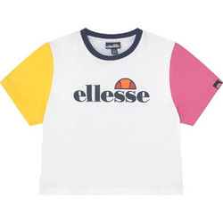 Ellesse Flar Παιδικό Crop Top Κοντομάνικο Λευκό S4M14504-908