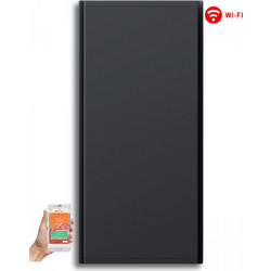 Radialight Icon 10 Grey Θερμοπομπός Τοίχου 1000W με Θερμοστάτη και WiFi
