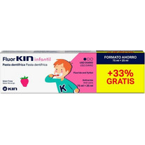 Kingfisher Strawberry Fluoride Free Toothpaste 25ml