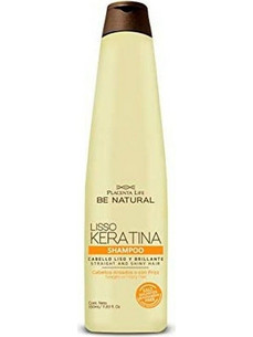 Be Natural Lisso Keratina Φυτικό Σαμπουάν Κερατίνης για Φριζάρισμα 350ml