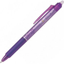 Pilot Frixion Clicker Στυλό Gel που Σβήνει 0.5mm Μωβ BLRT-FR7V