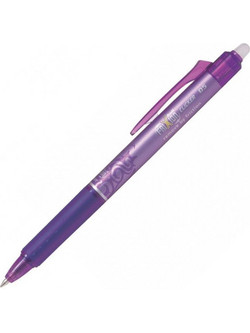 Pilot Frixion Clicker Στυλό Gel που Σβήνει 0.5mm Μωβ BLRT-FR7V