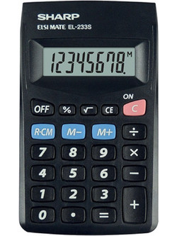 Sharp EL-233S Black