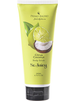 Primo Bagno Citrus & Coconut Body Scrub 200ml