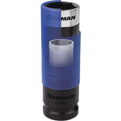 Καρυδάκι Αέρος Εξάγωνο Καρέ 1/2" 17x85mm Benman 71060