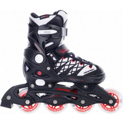 Tempish Clips Duo Inline Αυξομειούμενα Rollers Παιδικά Μαύρα