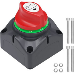 Invictus Διακοπτης Dc Για 2 Μπαταριες 1/2/BOTH/Off 200A