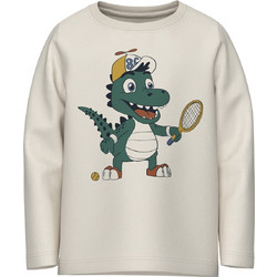 Name It Παιδικό T-Shirt Μακρυμάνικο Εκρού 13224978