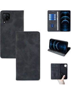 Sonique Vintage Magnet Wallet Black (Huawei P40 Lite)
