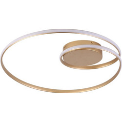Sun Light Penda -GD Led Μοντέρνο Φωτιστικό Οροφής σε Χρυσό Ματ