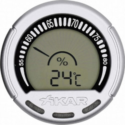 XIKAR - Purotemp Ηλεκτρονικό Υγρόμετρο-Θερμόμετρο (834XI)