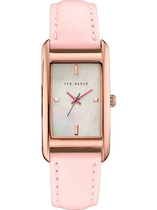 Ted Baker Γυναικείο Ρολόι με Ροζ Μεταλλικό Μπρασελέ 10030751