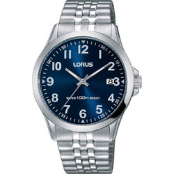 Lorus Ανδρικό Ρολόι με Ασημί Μεταλλικό Μπρασελέ RS973CX9