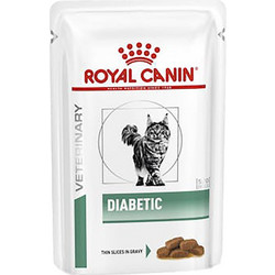 Royal Canin Veterinary Diabetic with Meat in Gravy 85gr