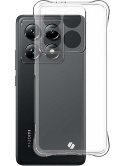 Θήκη Xiaomi 14T Pro Spacecase Anti-Shock Διάφανη Σιλικόνης 1mm - Clear (5905719112998)