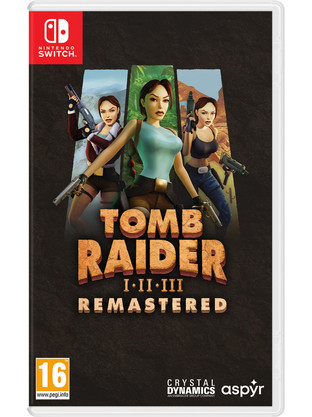 Tomb Raider 1 & 2 & 3 Remastered Nintendo Switch