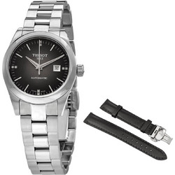 Tissot T-MY Γυναικείο Ρολόι Αυτόματο με Ασημί Μεταλλικό Μπρασελέ T132.007.11.066.00