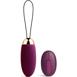 Svakom Elva Bullet Δονητής Egg για Ζευγάρια με Τηλεχειριστήριο Μωβ