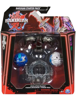 Spin Master Bakugan Special Attack Nillious/Titanium Dragonoid/Titanium Trox Σετ Φιγούρες Δράσης για 6+ Ετών