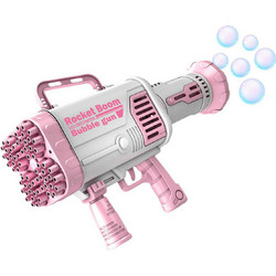Bubble Gun Πιστολι Σαπουνοφουσκας Μπλε-Ροζ 3+ Ετων RK-800 Pink