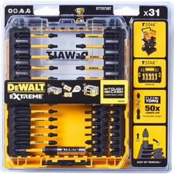DEWALT DT70738T Σετ Μύτες 31 τεμαχίων 25mm & 50mm FLEXTOROμε Μαγνητικό Αντάπτορα