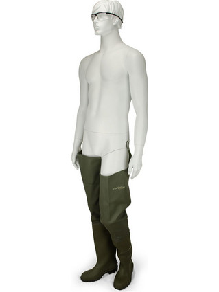 Galaxy Thigh Wader 025 Γαλότσες Εργασίας Μηρού Καφέ