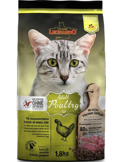 Leonardo Adult Grain Free with Poultry 1.8kg
