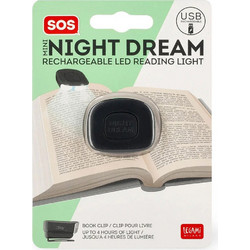 Legami Night Dream Mini Φωτάκι Διαβάσματος LED με Κλιπ Επαναφορτιζόμενο