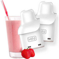 Smarter Mini Pod Strawberry and Cream 2ml 20mg (Φράουλα, Κρέμα & Πάγος) (2 τεμ.)
